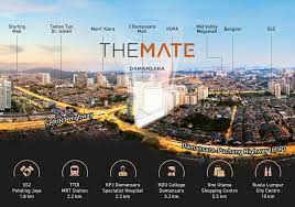 I can't afford to stay in some hotels outside of the city with my mates. The Mate Damansara Jaya Start Living Properties