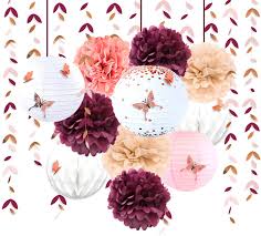 These classic annuals are easily grown from seed and are much taller than their cousins, the french marigolds. Amazon Com Burgundy Rose Gold Pink Party Decoration Kit Lanterns Flowers Pom Pom With 3d Butterfly Stickers And Leaf Garland Streamers For Birthday Engagement Wedding Bridal Shower Bachelorette Party Supplies Home