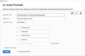 Jika anda para sahabat desa, membutuhkan formulir isian tersebut kami bagikan secara gampang tinggal ambil. Panduan Cara Membuat Google Form Untuk Kuesioner Maupun Formulir Pendaftaran Online Netnesia Backup