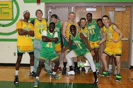 Gogebic Community College Men S Basketball Team Wearing Retro Uniforms To Support Gcc Lady Samsons Basketball Gam Team Wear Community College Campus Events