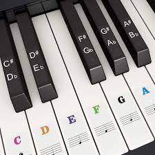 0241 507748 unsere tastenschablonen gratis zum ausdruck. Klavier Keyboard Aufkleber Fur 37 49 54 61 88 Weisse Und Schwarze Tasten Fansjoy Bunt Noten Aufkleber Klaviertasten Aufkleber Fur Kinder Und Anfanger Transparent Entfernbar Amazon De Musikinstrumente