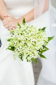 The first decision you will have to make is whether you want a silk arrangement or live. Small White Flower Bouquet Simple Once Wed
