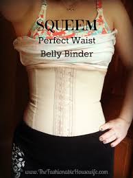 Squeem Perfect Waist Belly Binder For Postpartum Bellies