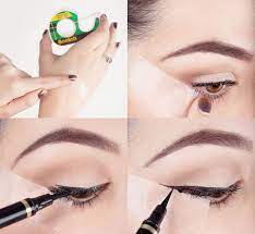 Im kajal richtig auftragen seid ihr anfänger? Eyeliner Auftragen Richtig Tipps Tricks Klebeband Makeup Beauty Style Eyeliner Auftragen Perfekter Lidstrich Lidstrich