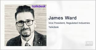 The image is png format with a clean transparent background. Talkdesk S James Ward Cloud Based Contact Center Backed By Ai Analytics Could Help Improve Citizen Experience Govcon Wire