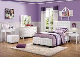 Bedroom Interior Awesome Purple Bedroom Decoration For Girl Bedroom With Purple Wall Painting Girls Bedroom Sets Upholstered Bedroom Set Bedroom Furniture Sets