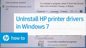 Download the latest drivers, firmware, and software for your hp laserjet pro m12a printer.this is hp's official website that will help automatically detect and download the correct drivers free of cost for your hp computing and printing products for windows and mac operating system. Uninstalling Hp Printer Drivers In Windows 7 Hp Printers Hp Youtube