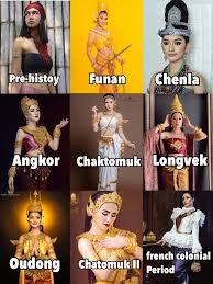 The Evolution Of Khmer Queen S Fashion In 2020 Cambodian Dress Casual Elegance Colorful Art