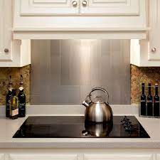 Mixture of tiles and texture. 32 Pieces Peel And Stick Stainless Steel Kitchen Backsplash Tiles 3 X 6 Silver Brushed Metal Mosaic Wall Sticker Buy At The Price Of 39 99 In Aliexpress Com Imall Com