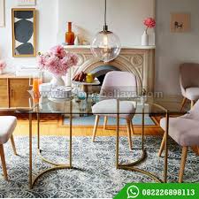 Jual Meja Kursi Cafe Modern Terbaru Murah Mid Century Modern Dining Room Table Mid Century Upholstered Dining Chair Mid Century Modern Dining Room