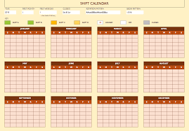 Each team rotates through the following shift sequence over a 4 week period: Free Work Schedule Templates For Word And Excel Smartsheet