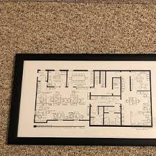 And from then on, the recchia house determined the. The Sopranos House Floor Plan Poster Blackline Print For Etsy