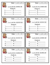 Lunch With The Counselor Coupon Middle School Counselor Counseling Activities School Counselor