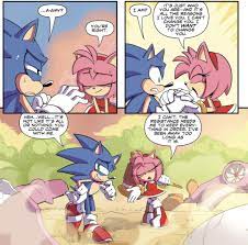 The Sonic Fan of all Time — Alright to give sonamy credit if the comic  ever...