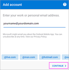 Cara buat account microsoft outlook. Menyiapkan Email Di Aplikasi Outlook Untuk Android Dukungan Office