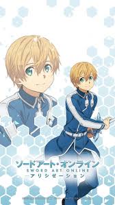 Sao Alicization Eugeo Sword Art Online Kirito Sword Art Online Wallpaper Sword Art