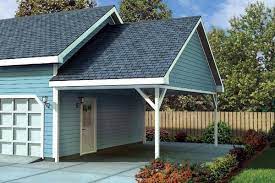 Traditional Style 1 Car Garage Plan Number 6023 Carport Designs Carport Plans Carport Addition