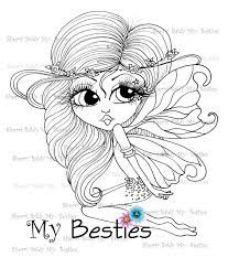 They are fun and whimsical. My Besties Instant Download Coloring Page Digi Stamp Imgo1489 Sweet Lil Fae By The Artist Sherri Baldy