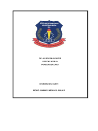 Sk jalan raja muda (skjrm) kuala lumpur •. Kertas Kerja Pondok Bacaan