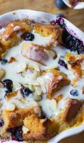 Blueberry White Chocolate Bread Pudding With Amaretto Cream Sauce Spicy Southern Kitchen Recipe Chocolate Bread Pudding Dessert Bread Chocolate Bread