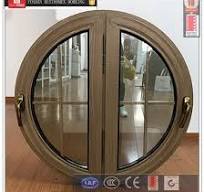 New Type Openable Aluminium Round Pivot Window
