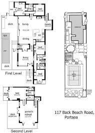 Split Level Beach Residence In Back Beach Homeadore Split Level House Plans Open House Plans Home Design Plans