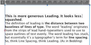 So from one new word, you suddenly have six!! The Beginners Guide To Leading Line Spacing Robert Chalmers