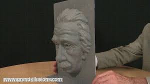 In this case it's the face of albert einstein*. Hollow Face Illusion Gif On Imgur