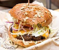 Organic Burger At Bareburger Nyc New York Food Grass Fed Beef Recipes Clean Recipes