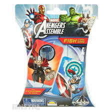 Avengers assemble birthday party card. Avengers Fish Card Game Funstra