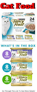 Pet Supplies Purina Fancy Feast Grilled Seafood Collection