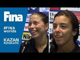 Roseline Filion and Meaghan Benfeito: silver medallists of women's 10m  Synchro Platform