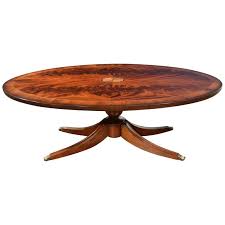 Compare prices & save money on living room furniture. Oval Mahogany Georgian Style Coffee Table By Leighton Hall For Sale At 1stdibs