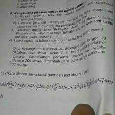 We did not find results for: Kunci Jawaban Kirtya Basa Kelas 7 Uji Kompetensi Wulangan 1 Uji Kompetensi Wulangan 8 Kirtya Basa Kelas 7 Semester 2 Youtube Uji Kompetensi Wulangan 3 Bahasa Jawa Kelas 7 Hal 52 Malaysia News 13