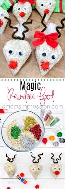Magic reindeer food is a simple and fun christmas tradition! Fun Holiday Kids Craft Oatmeal Reindeer Food Recipe