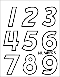 Free 123 Kids Coloring Printable Pages Printable Numbers Printable Coloring Pages Coloring Pages For Kids