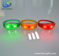Timer Controlled Silicone Bracelet Flashing Time Management ...