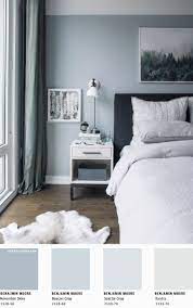 Beautiful Bedroom Color Scheme Blue Grey Benjamin Moore Color Homepainting Homewa Bedroom Colour Schemes Blue Bedroom Color Schemes Blue Bedroom Walls