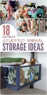 17 Best Stuffed Animal Storage Ideas To Tame Those Toys Stuffed Animal Storage Small Kids Room Kids Room Organization