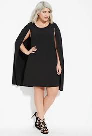 Plus Size Layered Cape Dress Holiday Outfits Women Plus Dresses Plus Size Outfits