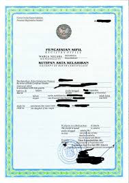 Letak nomor registrasi pada akta kelahiran model baru a. Letak Nomor Akta Kelahiran Masnurul