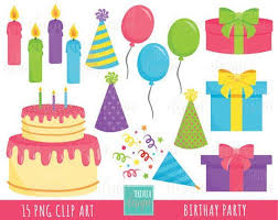 Birthday Cake And Balloons Clip Art Birthday Clipart Party Clipart Commercial Use Birthday Cake Gifts Balloons Cute Clipart Cute Birthday Party Image Cake Celebration Birthday Clipart Craft Card Design Party Clipart