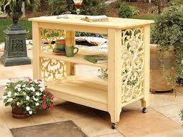 Shop outdoor patio serving cart for sale from songmics. Uwharrie Chair Veranda Wood Serving Cart Uwv090