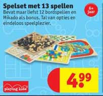 Spelset Met 13 Spellen Aanbieding Bij Kruidvat
