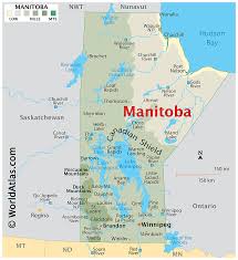 Located in central canada, manitoba is one of canada's three prairie provinces. Manitoba Maps Facts World Atlas