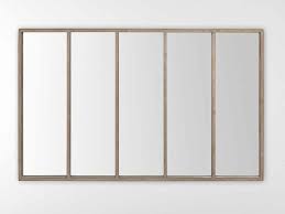 Metal Dimensions Longueur 140 Cm Hauteur 90 Cm Couleur Taupe Finitions Accroche Murale Patine S 39 Accroche Miroir Rectangulaire Miroir Miroir Salon