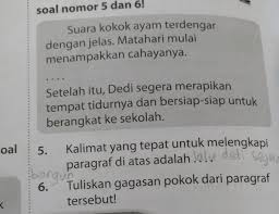 Banyak yang sukses, namun tidak sedikit yang gagal … continue reading untung rugi membeli usaha yang sudah berjalan. 6 Tuliskan Gagasan Pokok Dari Paragraf Tersebut Brainly Co Id