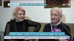 Dacă pe oana roman o vedeam des în emisiunile televizate, mioara roman îşi privea fiica la tv, de acasă, din vila în care locuiesc împreună de ceva vreme. Zi ImportantÄƒ Pentru Catinca Roman TatÄƒl Vedetei ImplineÈ™te 85 De Ani Youtube
