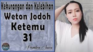 Weton jodoh ketemu 28 artinya. Penjelasan Kekurangan Dan Kelebihan Perhitungan Weton Jodoh Ketemu 31 Youtube
