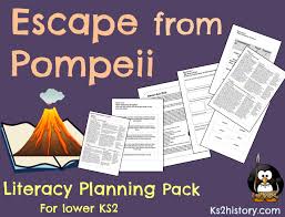 Lesson Plans And Resources For An English Unit Based On The Book Escape From Pompeii This Planning Can Pompeii Teaching Resources Primary Geography Lessons